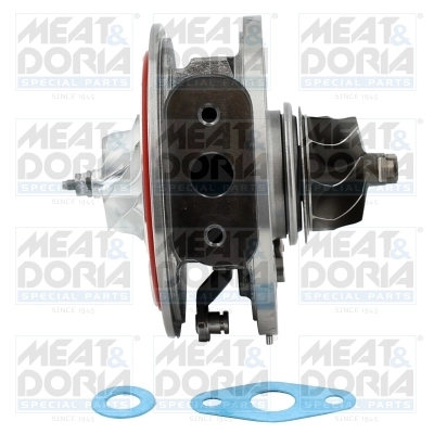 Core assembly, turbocharger